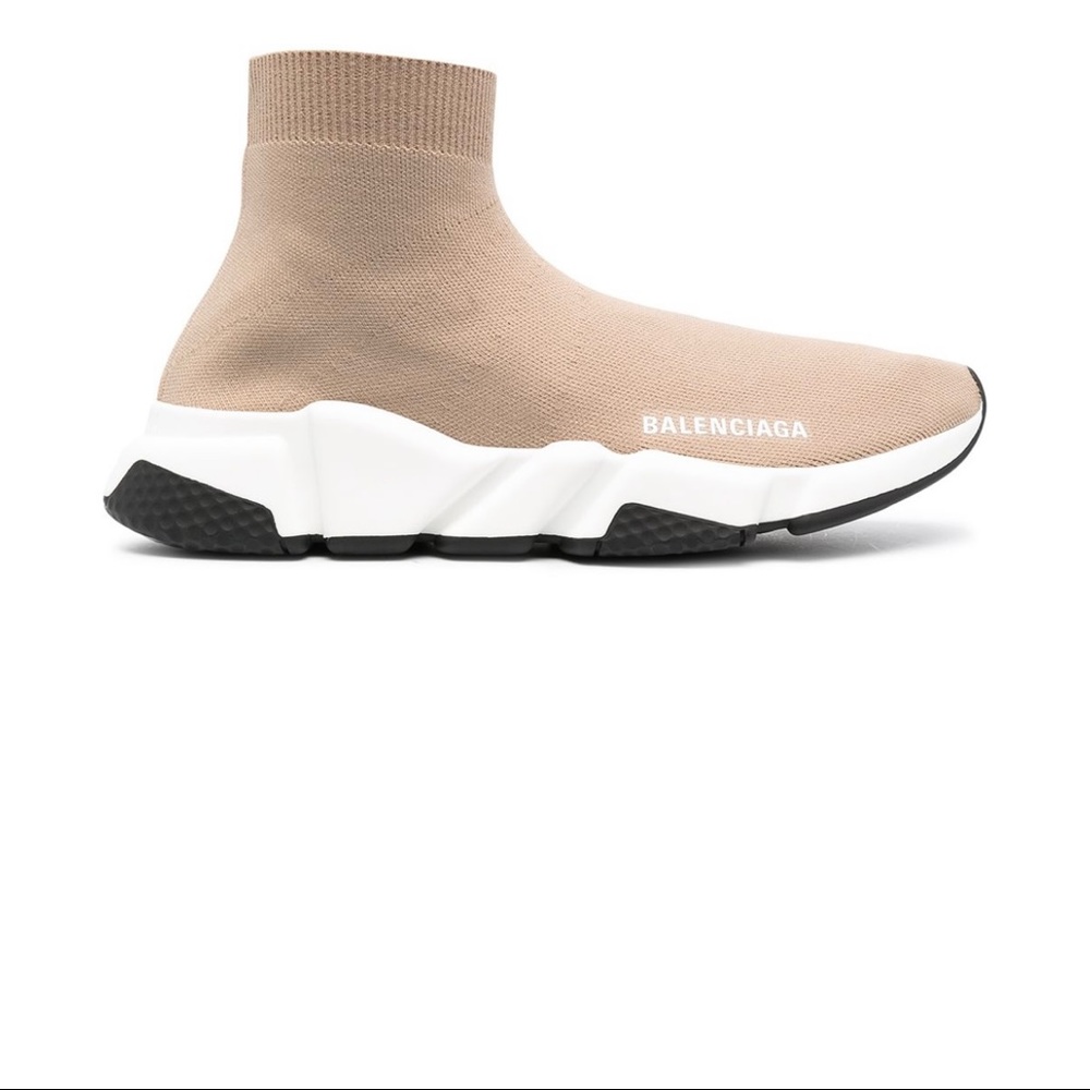 NEW Balenciagas Speed logo print sneakers size 39
